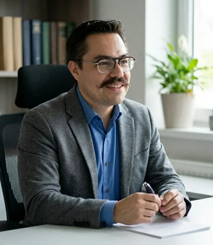 Antonio Morales en consulta